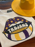 Retro Star Lip Trojans