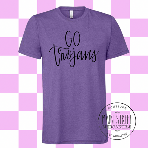 Go Trojans Graphic Top