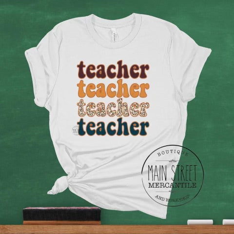 Teacher Graphic Tee -42