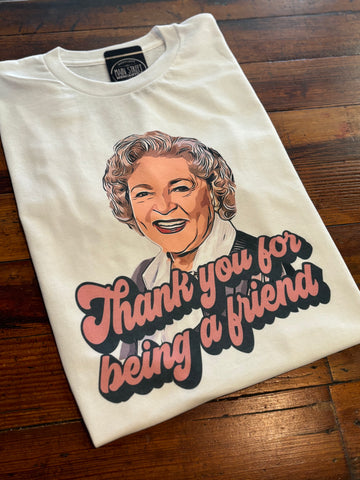 Golden Friend Graphic Top