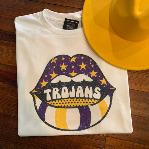 Retro Star Lip Trojans