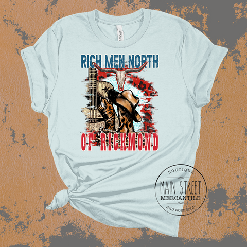 Rich Men Oliver Anthony Graphic Top