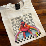 But Daddy I Love Koe Graphic Top