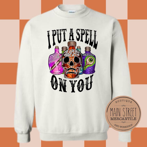 I put a spell on you, potions Graphic Top