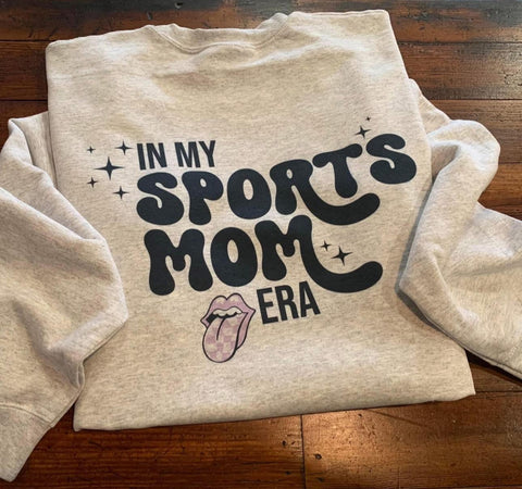 Sports Mom Era Graphic Top