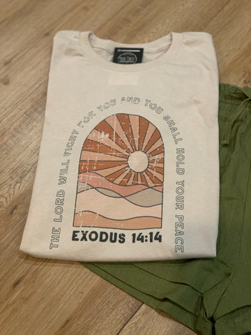 Exodus 14:14 graphic tee