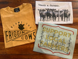Blame It On The Friggin Cows Graphic Top