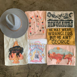 Dinosaur Country Music Graphic Tee