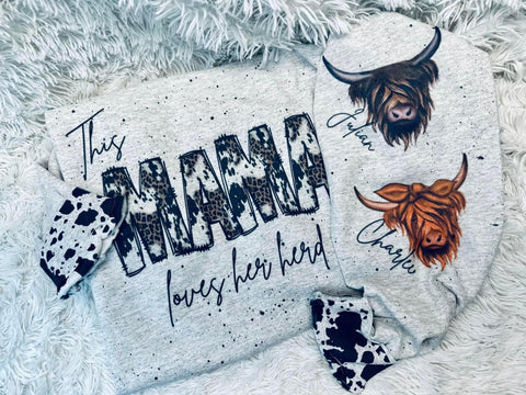 This Mama Loves Her Herd Longsleeve