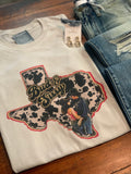 Bud and Sissy Texas Graphic Top